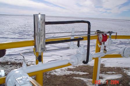 用于加热燃气调压器的先导燃气,防止冷凝,无需任何外加热源